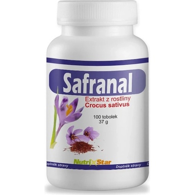 Nutristar Safranal Plus 100 tablet – Zboží Mobilmania