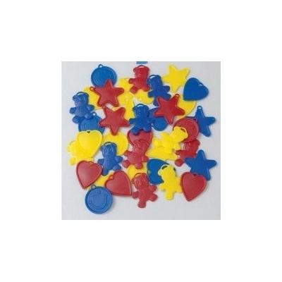 Qualatex Závaží na balónky 8g Barevné tvary