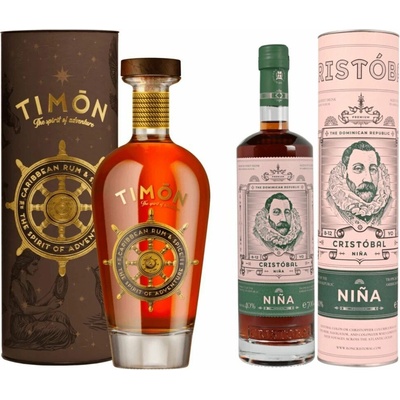 Timon The Spirit Of Adventure 40% 0,7 l a Ron Cristóbal Niña 8-12y 40% 0,7 l (set)