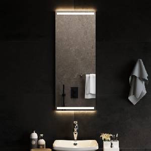 vidaXL LED огледало за баня, 40x100 см (3154070)