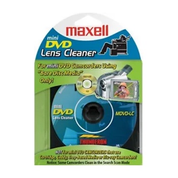Maxell DVD-R Camcorder mini 8 см/ почистващ диск MAXELL /за камери/ blister 1 бр. в PVC case (ML-DDVD-R-8SM-LENSCLEANER)