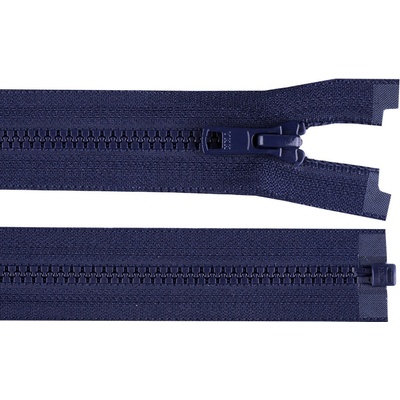 Kostěný zip YKK No 5 délka 30 cm bundový, malé, 919 modrá tmavá