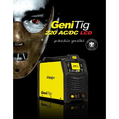 Kowax GeniTig 220AC/DC LCD + Hořák + Kabely KWXSTGT220ACDC_S01