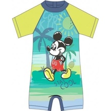 E plus M Plavkový overal s UV ochranou Mickey Mouse