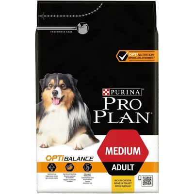 PURINA Pro Plan Adult Medium - с пиле, за израснали кучета от среди породи, 14kg