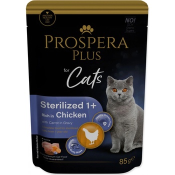 Prospera Plus Sterilized 1+ Chicken & Carrot 85 g