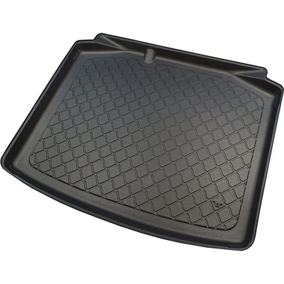 Гумирана стелка за багажник за Skoda Rapid Spaceback (2013+) Ambition & Elegance Combi lower boot (without / under variable boot floor) (193285GRD)