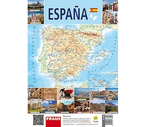 Mapa Espaňa