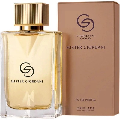 Oriflame Mister Giordani Gold parfumovaná voda pánska 75 ml