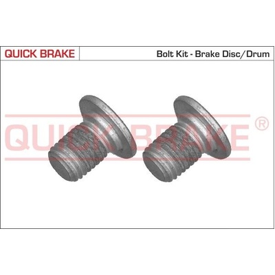sada skrutiek, brzdový kotúč Quick Brake 11661K