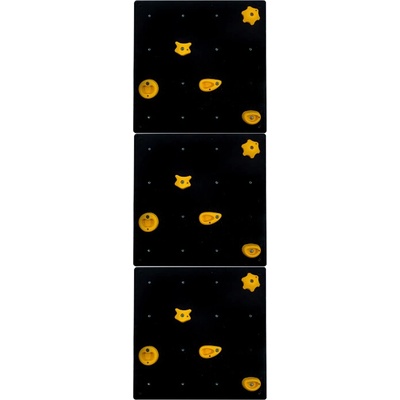Duvlan lezecká stena 213x71 cm Set black