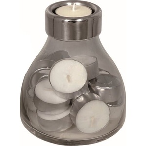 Norrmade Свещник за чаена свещ Bottlight с място за съхранение (221170)