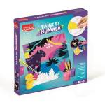 Maped Комплект за рисуване с числа на леопард и птица, MAPED CREATIV "Paint by number" 907086 (907086)