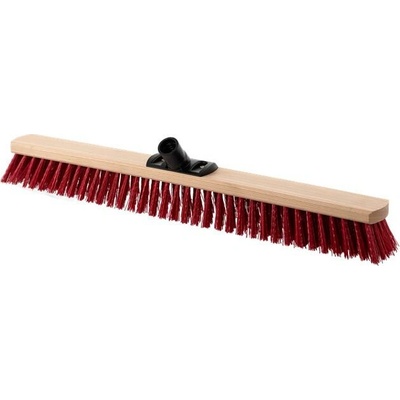 Bonus metla exteriérová drevená 60 cm Maddox červená