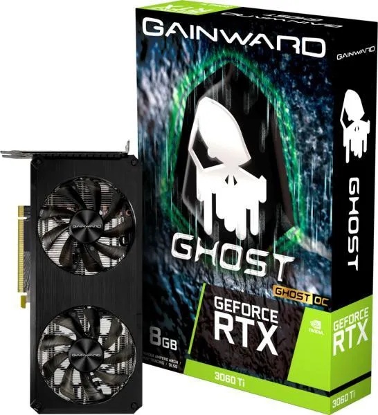 Gainward GeForce RTX 3060 Ti OC Ghost 8GB GDDR6 256bit (NE6306TS19P2-190AB/471056224-2294)