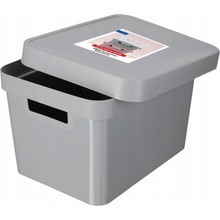 CURVER Úložný box s víkem Infinity 17 l sivá