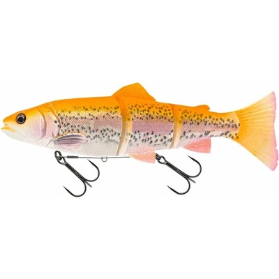 Savage Gear Gumová nástraha 3D Line Thru Trout Golden Albino - 15cm 35g