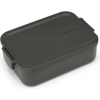 Brabantia Desiatový box MAKE & TAKE BENTO 1,1 l, tmavosivá