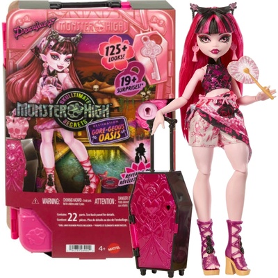 Monster High Skulltimate Secrets GoreGeous Oasis Draculaura – Zbozi.Blesk.cz