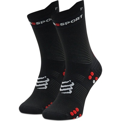 Compressport Дълги чорапи unisex Compressport Pro Racing Socks V4.0 Run High XU00046B_906 Черен (Pro Racing Socks V4.0 Run High XU00046B_906)