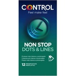 CONTROL 12 бр. Задържащи релефни презервативи Control Non Stop