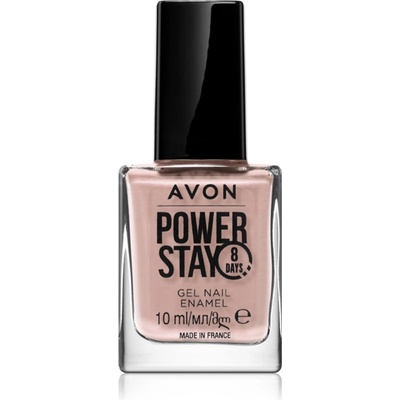 Avon Power Stay дълготраен лак за нокти цвят Nude Silhouette 10ml