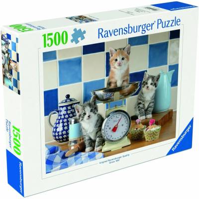 RAVENSBURGER Kuchyňa u mačičiek 1500 dielov