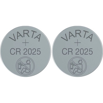 Varta CR 2025 2ks 6025101402
