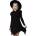 KILLSTAR дамска рокля KILLSTAR - Cosmoshade - Черна - KSRA012057
