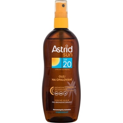 Astrid Sun Spray Oil от Astrid Унисекс Слънцезащитен лосион за тяло 200мл