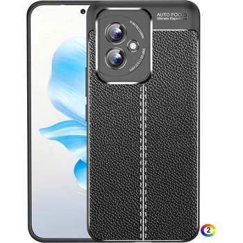 Image 1 of Huawei Honor 100 5G Удароустойчив Litchi Skin Калъф и Протектор