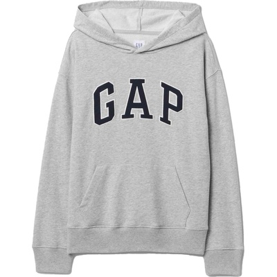 GAP V-FRCH FT BAS Heritage Logo PO sivá