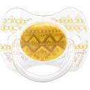 Suavinex Couture Fyziologický silikon žlutá