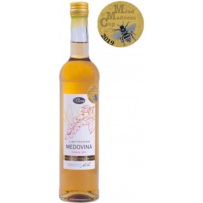 Pleva Limitovaná jiskřivá medovina s červeným rybízem 0,5 l – Zboží Dáma