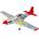 Super Flying Model P-51D Mustang 20cc 1.7m ARF червен