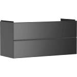 Hansgrohe Xevolos E - Шкафче за умивалник 118x58x48 см, 2 чекмеджета, матово сиво/металично сиво 54186770 (54186770)