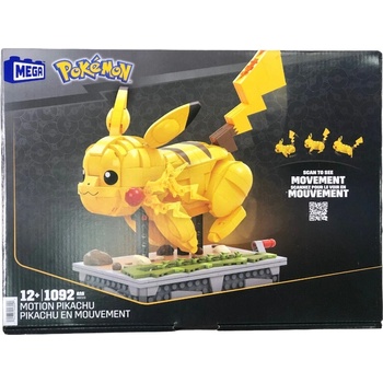 Mattel Pokémon Mega Construx Construction Set Motion Pikachu