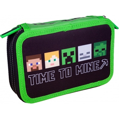 Astra Ученически несесер Astra - Minecraft, Jumbo, Alex & Steven (AS503022001)
