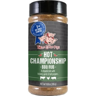 Three Little Pigs - HOT Championship BBQ Rub, 306g