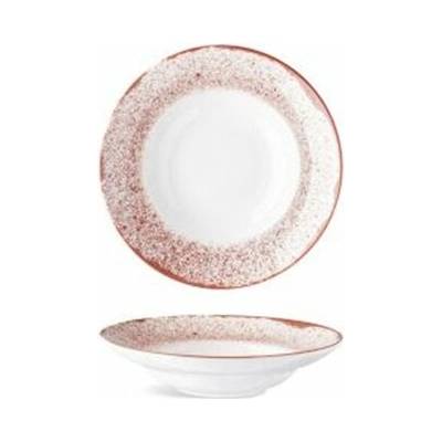 Tanier na cestoviny biely s dekorom 26 cm 100034515