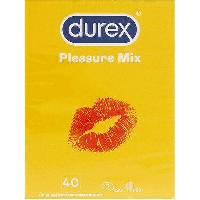 Durex Pleasure MIX 40 ks – Sleviste.cz