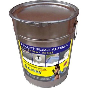 Tekutý plast ALF FLEX Floor šedá, Balenie 5 kg