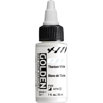 Golden Artist Colors High Flow АКРИЛНА боя Titaanium White 30 ml 1 бр (0008549-1)