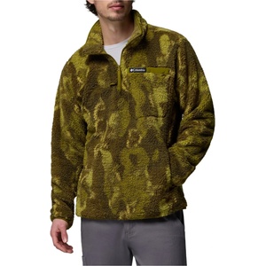 Columbia Мъжки поларен пуловер Columbia Rugged Ridge High Pile Half Zip Fleece jumper - Mossy Green Treebark - размер XXL (005-6148-0715)