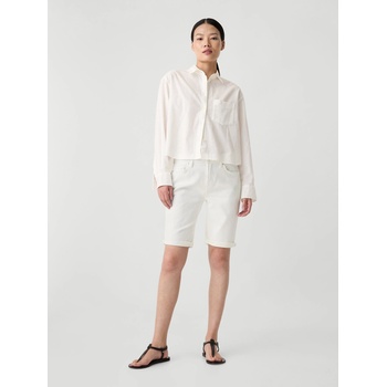 Image 1 of GAP Дънкови шорти mid rise GAP GAP | Byal | ЖЕНИ | XXS