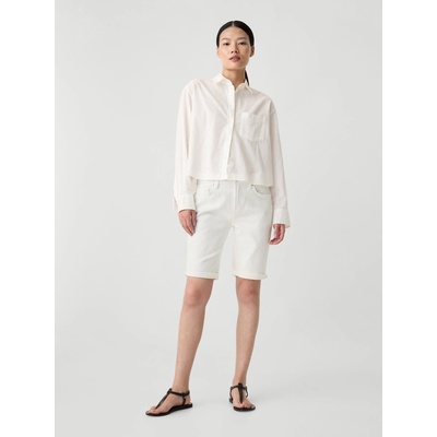 GAP Дънкови шорти mid rise GAP GAP | Byal | ЖЕНИ | XXS