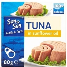 Sun & Sea Tuniak v slnečnicovom oleji 80 g