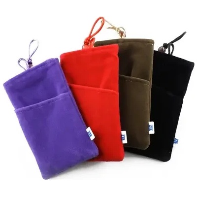 ZTE Калъф за телефон и таблет, zte, мек плат, кафяв 4.3''(10.92см) (bfl-br)