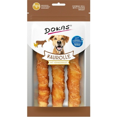 Dokas Tyčky z hovädzie kože obalené kuraciecím mäsom 150 g