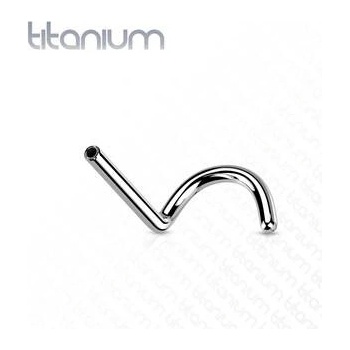 Šperky4U tyčka k Push In piercing do nosu titan TIT1146-0806